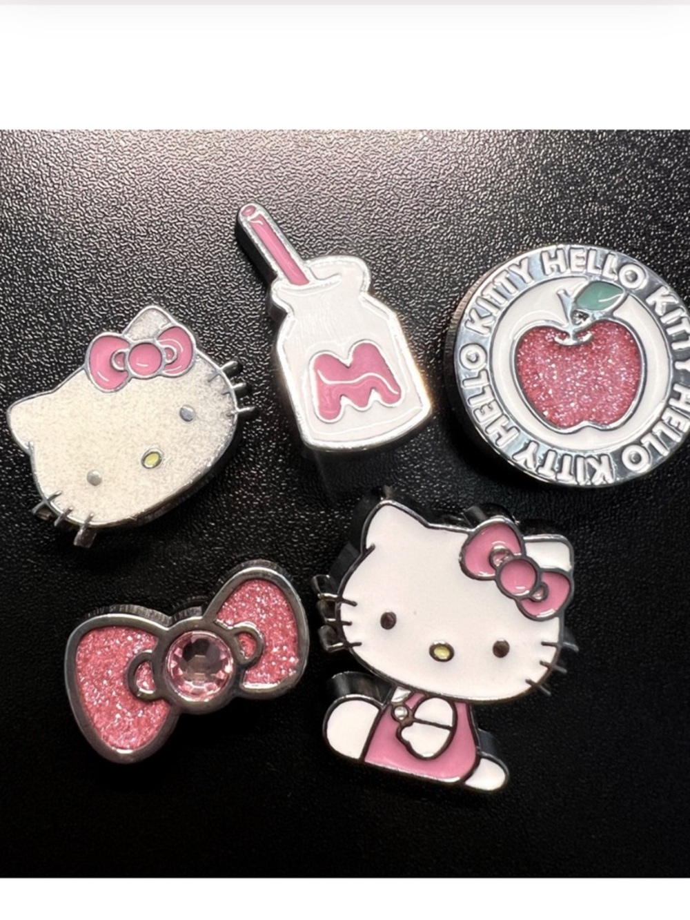 CROCS Jibbitz Hello Kitty Shoe Charms Metal 5-Pack  Crocs Genuine